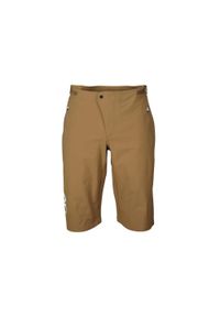 Spodenki kolarskie męskie POC Essential Enduro. Kolor: brązowy. Materiał: elastan, poliamid. Sport: kolarstwo