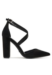 DeeZee Czółenka AN-5899-A7 Czarny. Kolor: czarny. Materiał: materiał #1