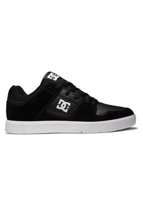 DC Shoes - Skórzane buty skate dla Mężczyzn DC CURE. Kolor: brązowy, zielony, wielokolorowy. Materiał: guma, skóra. Szerokość cholewki: normalna. Sport: skateboard