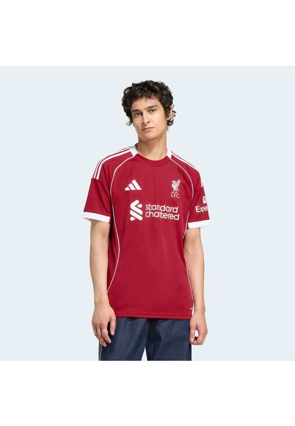 Adidas - Koszulka piłkarska Liverpool FC sezon 25/26 domowa. Sport: piłka nożna