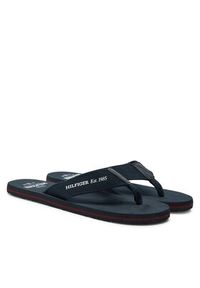 TOMMY HILFIGER - Tommy Hilfiger Japonki Hilfiger 85 Beach Sandal FM0FM05339 Granatowy. Kolor: niebieski. Materiał: materiał #5