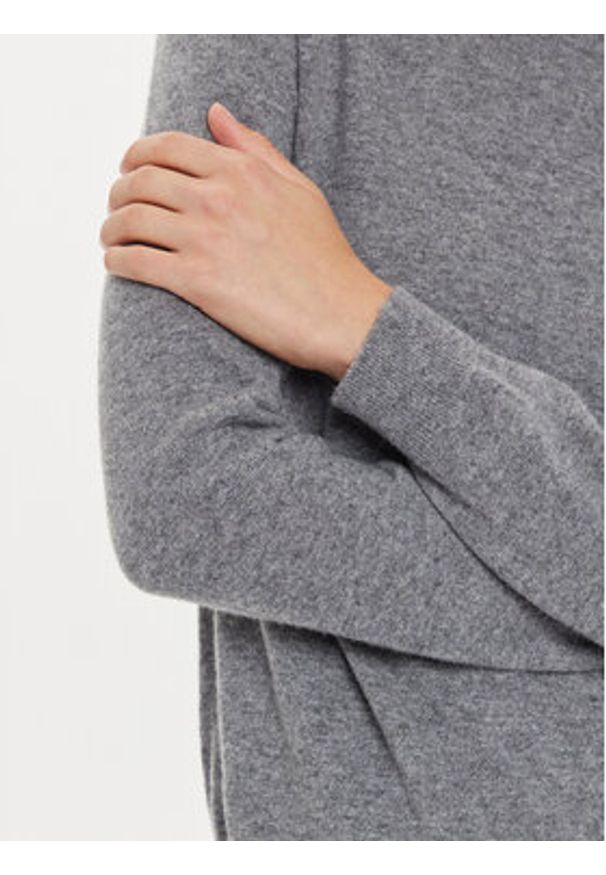 United Colors of Benetton - United Colors Of Benetton Sweter 1002D1K01 Szary Regular Fit. Kolor: szary. Materiał: wełna