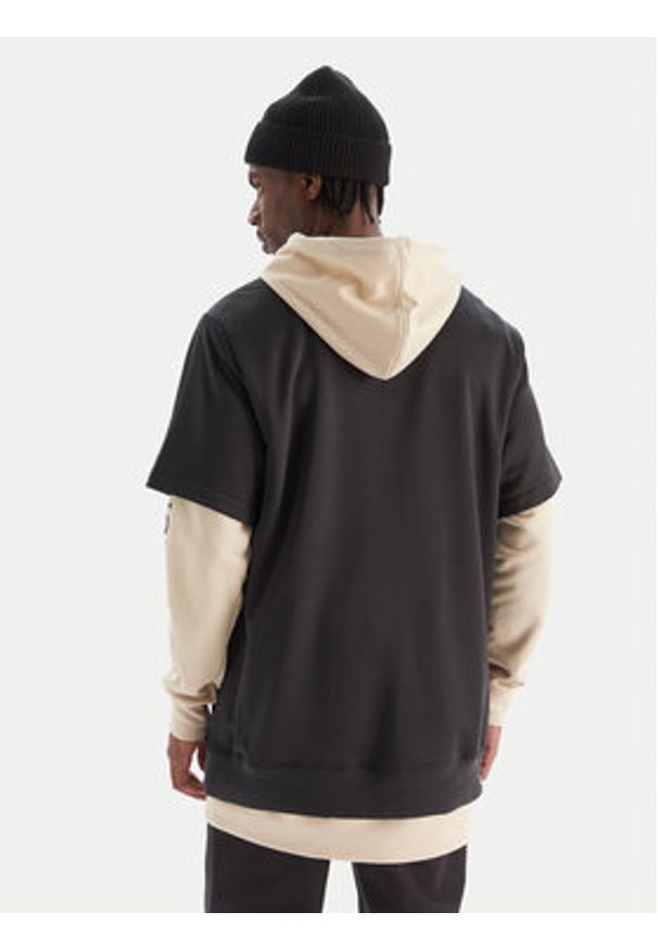 DC Shoes Bluza Dryden ADYFT03440 Beżowy Relaxed Fit. Kolor: beżowy. Materiał: syntetyk