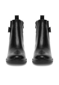 DeeZee Botki 5617 Czarny. Kolor: czarny. Materiał: syntetyk, materiał