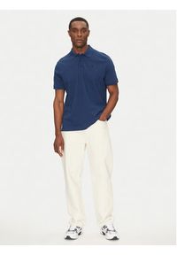 The North Face Polo Essential NF0A8C1P Niebieski Regular Fit. Typ kołnierza: polo. Kolor: niebieski. Materiał: bawełna #2