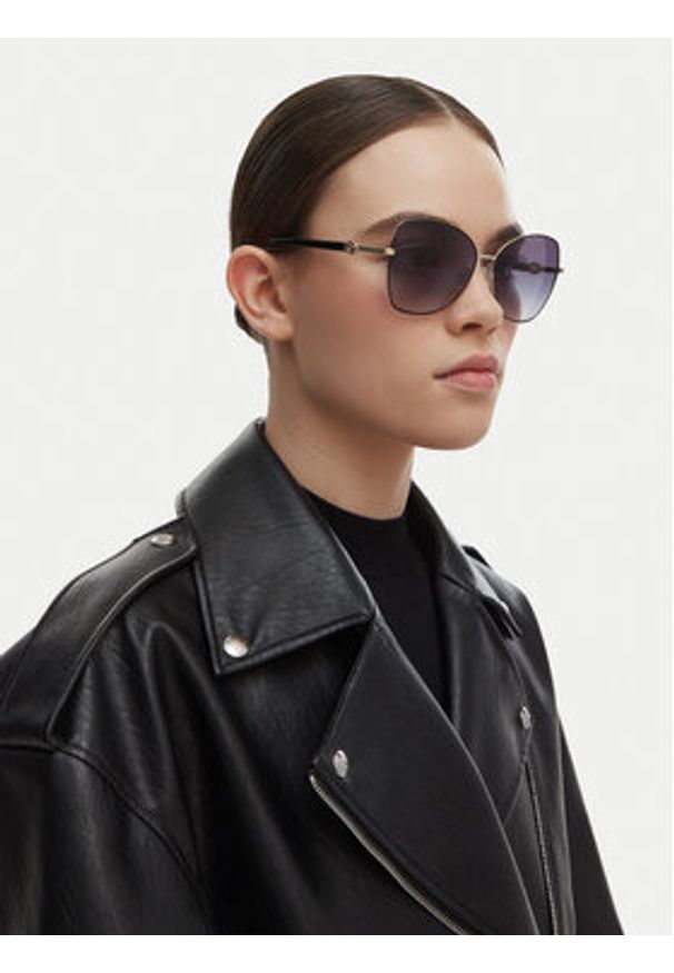 Guess Okulary przeciwsłoneczne GU00259 Czarny. Kolor: czarny