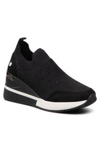 Sneakersy Xti 140058 Negro. Kolor: czarny. Materiał: materiał