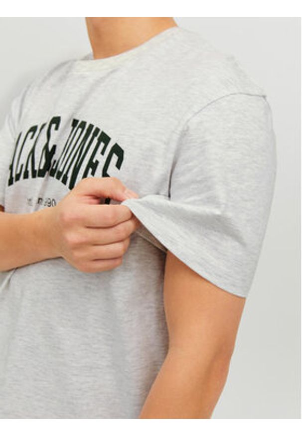 Jack & Jones - Jack&Jones T-Shirt Josh 12236514 Szary Relaxed Fit. Kolor: szary. Materiał: bawełna