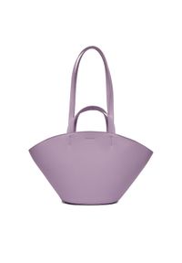 Patrizia Pepe Torebka 8B0092/L095-M480 Fioletowy. Kolor: fioletowy. Materiał: skórzane