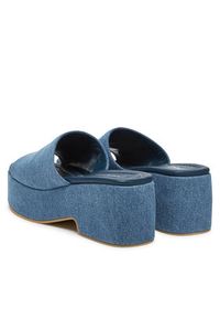 Pollini Klapki SA28248I0MTQ0707 Niebieski. Kolor: niebieski. Materiał: materiał #5