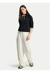 Polo Ralph Lauren Bluza Prl Shrknhd 211943007003 Czarny Regular Fit. Typ kołnierza: polo. Kolor: czarny. Materiał: bawełna #4