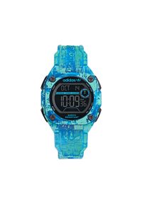 adidas Originals Zegarek City Tech One Grfx AOST24077 Niebieski. Kolor: niebieski