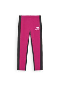 Diadora - Legginsy dziewczęce DIADORA JG.LEGGINGS GLEE. Kolor: różowy