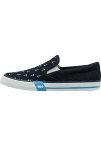 Buty do chodzenia damskie Helly Hansen Copenhagen Slip-on. Zapięcie: bez zapięcia. Kolor: niebieski, wielokolorowy. Materiał: materiał, tkanina. Szerokość cholewki: normalna. Sport: turystyka piesza