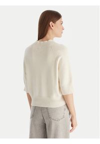 Kontatto Sweter 3M0903C Écru Regular Fit. Kolor: kremowy. Materiał: syntetyk #5