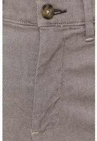 Selected - Spodnie. Kolor: szary. Materiał: tkanina, bawełna. Wzór: gładki #4