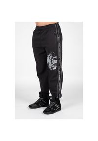 GORILLA WEAR - Spodnie fitness męskie Gorilla Wear Buffalo Old School Workout Pants. Kolor: wielokolorowy, czarny, szary. Sport: fitness