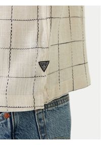 Guess Koszula M6GH46 W1754 Beżowy Regular Fit. Kolor: beżowy. Materiał: wiskoza #4