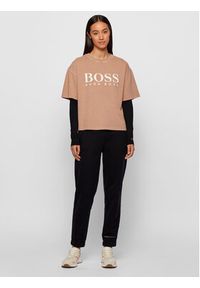 BOSS - Boss Bluzka C_Esabel_Active 50457401 Czarny Slim Fit. Kolor: czarny #3