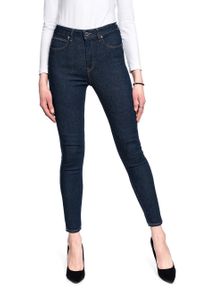 Lee - DAMSKIE SPODNIE JEANSOWE LEE SCARLETT ULTRA HI BO L30LMX36 112106496