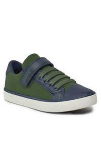 Geox Sneakersy J Gisli Boy J455CB 01054 C3024 S Zielony. Kolor: zielony