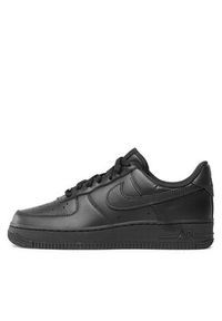 Nike Sneakersy Air Force 1 '07 DD8959 001 Czarny. Kolor: czarny. Materiał: skóra. Model: Nike Air Force #4