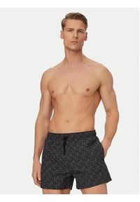 EA7 Emporio Armani Szorty kąpielowe 7M001677 AF21249 MC429 Czarny Regular Fit. Kolor: czarny. Materiał: syntetyk #3