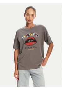 Noisy may - Noisy May T-Shirt Ida 27034417 Szary Relaxed Fit. Kolor: szary. Materiał: bawełna #1