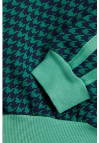 Mini Rodini bluza bawełniana dziecięca kolor zielony wzorzysta. Kolor: zielony. Materiał: bawełna. Długość rękawa: raglanowy rękaw #2