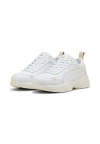 Puma - Sneakersy unisex Cilia Mode Lux PUMA White Warm Gold. Kolor: biały, żółty, wielokolorowy