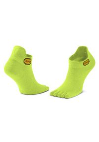 Vibram Fivefingers Skarpety Niskie Unisex Athletic No Show S18N02 Żółty. Kolor: żółty. Materiał: materiał