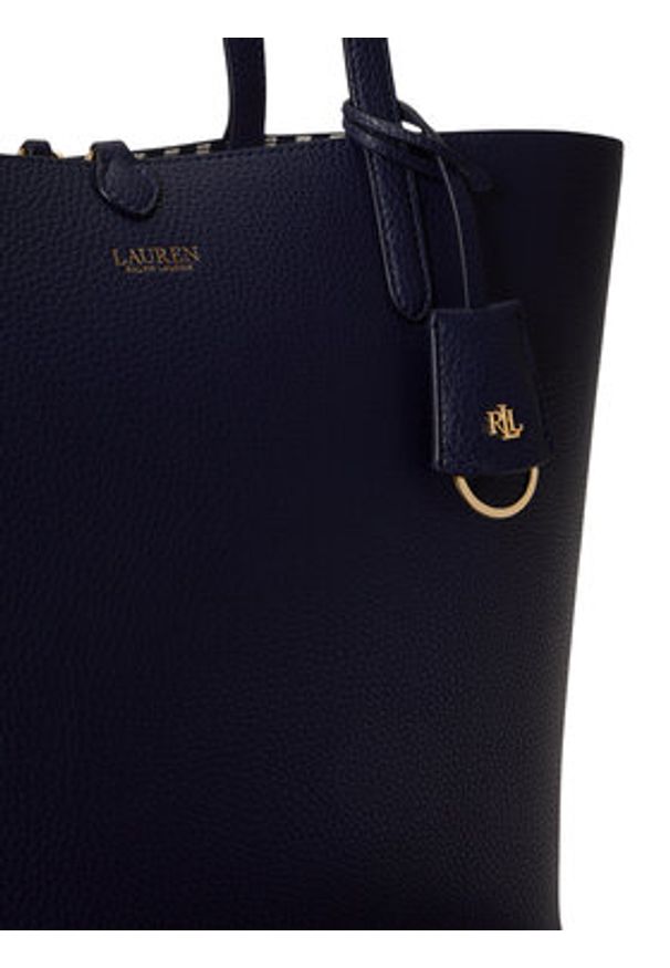 Lauren Ralph Lauren - LAUREN RALPH LAUREN Torebka 431795329077 Granatowy. Kolor: niebieski. Materiał: skórzane