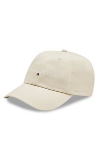 Tommy Jeans Czapka z daszkiem Tjm Linear Logo 6-Panel Cap AM0AM12894 Écru. Materiał: materiał #1