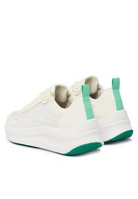 Calvin Klein Sneakersy HM0HM02224 Kremowy. Kolor: kremowy. Materiał: materiał #2