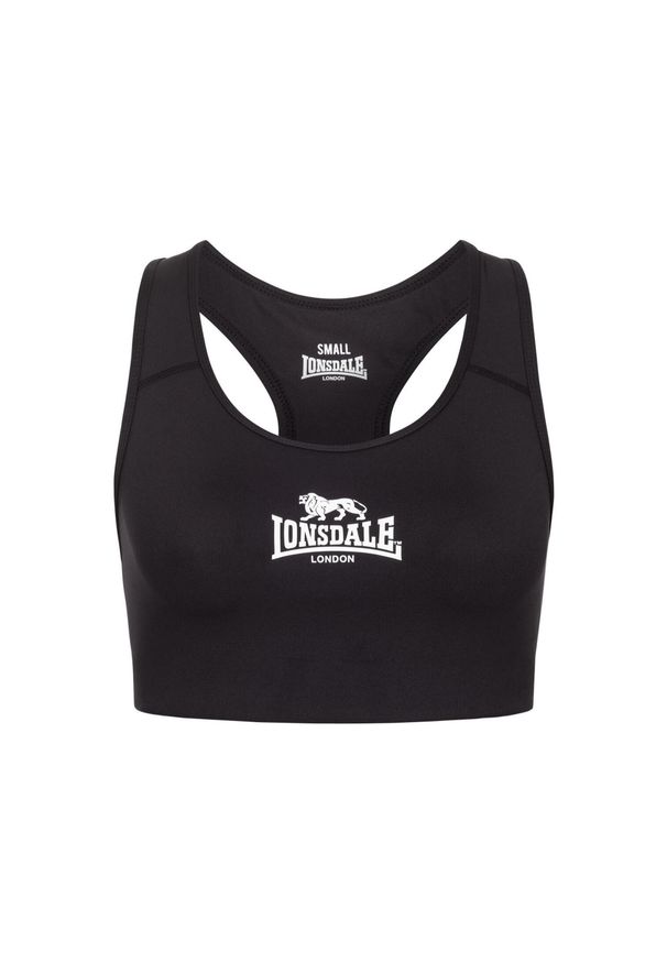 Biustonosz dla kobiet Lonsdale Wardour. Kolor: wielokolorowy, biały, czarny. Materiał: materiał. Sport: bieganie
