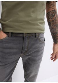 bonprix - Jeansy regular fit, straight. Kolor: szary #3