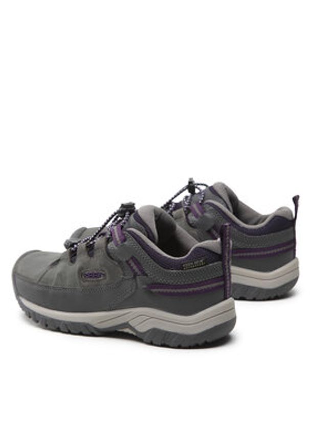 keen - Keen Trekkingi Targhee Low Wp 1026295 Szary. Kolor: szary. Materiał: nubuk, skóra. Sport: turystyka piesza