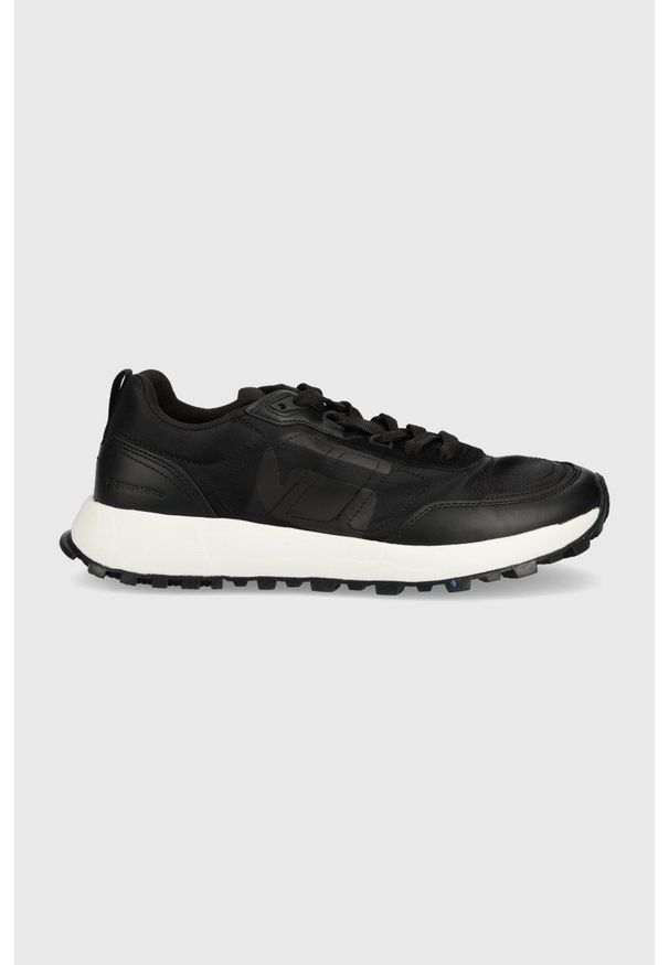 G-Star RAW - G-Star Raw sneakersy theq run kolor czarny. Nosek buta: okrągły. Zapięcie: sznurówki. Kolor: czarny. Materiał: guma. Obcas: na obcasie. Wysokość obcasa: niski. Sport: bieganie