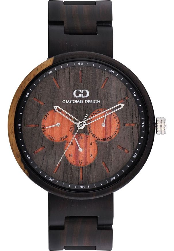 Zegarek Giacomo Design Drewniany męski GD08103