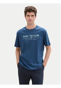 Tom Tailor T-Shirt 1043276 Niebieski Regular Fit. Kolor: niebieski. Materiał: bawełna