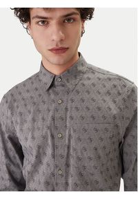 Guess Koszula M6GH18 W1713 Szary Regular Fit. Kolor: szary. Materiał: bawełna #6
