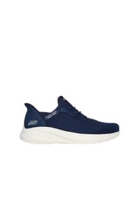 skechers - Buty męskie SKECHERS Bobs Squad Chaos Daily Hype. Kolor: niebieski