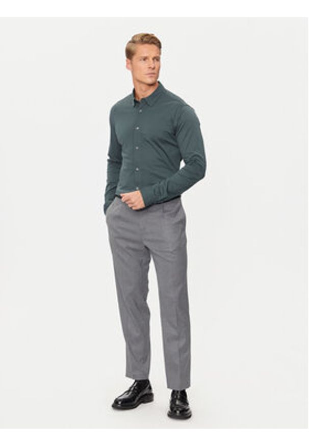 Only & Sons Koszula Robin 22031023 Zielony Slim Fit. Kolor: zielony. Materiał: bawełna