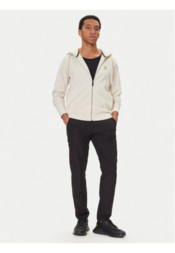 BOSS Bluza Saggy Future 50545581 Écru Relaxed Fit. Materiał: bawełna