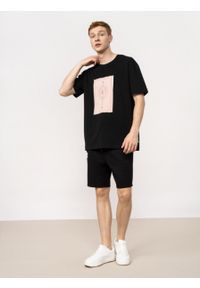 outhorn - T-shirt z nadrukiem męski. Okazja: na co dzień. Materiał: jersey, bawełna. Wzór: nadruk. Styl: casual #2