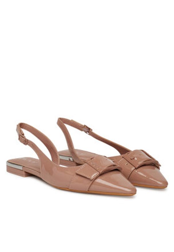 DKNY Sandały Clemma K1563744 Różowy. Kolor: różowy. Materiał: skóra
