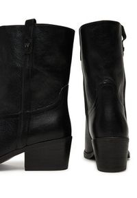 Weekend Max Mara Botki Ranch 2525796034600 Czarny. Kolor: czarny. Materiał: skóra #7