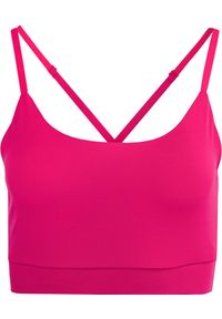 ZONE PERFECT - Ladies Yoga Top Fuchsia - Oddychający i elastyczny design. Kolor: wielokolorowy. Materiał: elastan, poliester