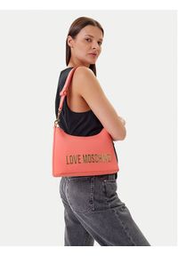 Love Moschino - LOVE MOSCHINO Torebka JC4025PP1MKD0464 Koralowy. Kolor: pomarańczowy. Materiał: skórzane #3