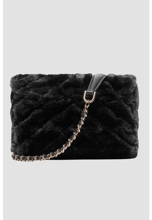 Guess - GUESS Czarna torebka Katine Convertible Xbody Flap. Kolor: czarny